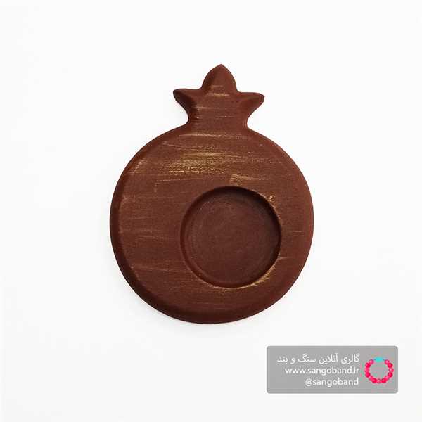 هولدر وارمر طرح انار - قهوه ای