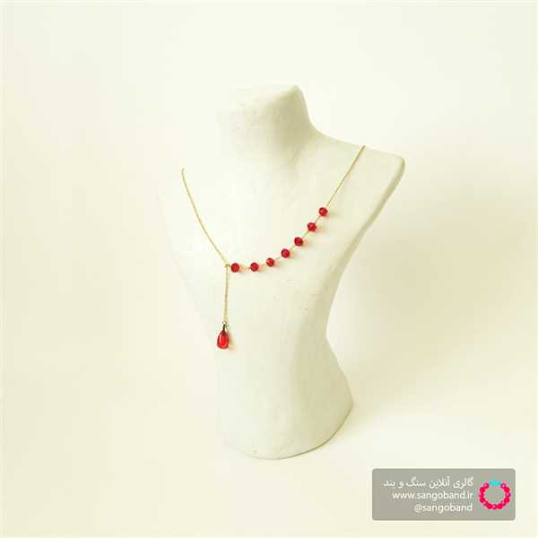 گردنبند یلدا طرح دونه انار